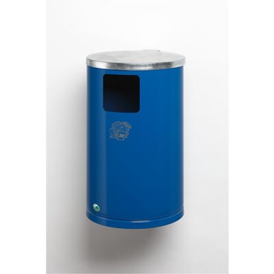 VAR Abfallsammler Typ WR 1 zur Wand- oder Rohrbefestigung enzianblau 30 l (1446) VAR Abfallsammler Typ WR 1 zur Wand- oder Rohrbefestigung enzianblau 30 l (1446)