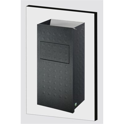 VAR Wandascher WH 62 Alu eloxiert antik-silber 2 l/16 l (28576) VAR Wandascher WH 62 Alu eloxiert antik-silber 2 l/16 l (28576)