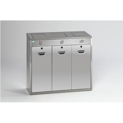 VAR Wertstoffsortiersystem Edelstahl 145 l (21230) VAR Wertstoffsortiersystem Edelstahl 145 l (21230)