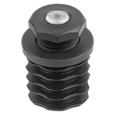 KIPP Justierstopfen Form A rund D38 L29 Polyamid schwarz (K2034.00381520) KIPP Justierstopfen Form A rund D38 L29 Polyamid schwarz (K2034.00381520)