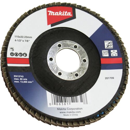 Makita Fächerschleifscheibe 180mm A40 (D-63513)