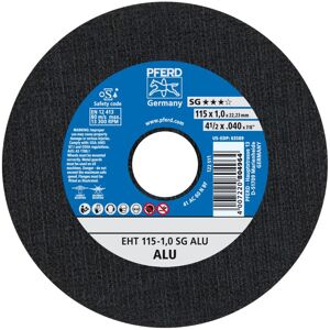 Pferd Trennscheibe gerade für Aluminium A30NSG 115x1mm (61340415) Pferd Trennscheibe gerade für Aluminium A30NSG 115x1mm (61340415)