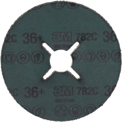 3M Fiberscheibe (CER) 782C, 125 mm Durchmesser, Körnung: 60 (7100099094) 3M Fiberscheibe (CER) 782C, 125 mm Durchmesser, Körnung: 60 (7100099094)