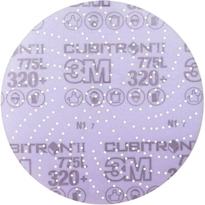 3M Klett-Schleifscheibe (CER) Hookit 775L Multilochung, 150 mm Durchmesser, Körnung: 320 (7100141692) 3M Klett-Schleifscheibe (CER) Hookit 775L Multilochung, 150 mm Durchmesser, Körnung: 320 (7100141692)