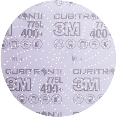 3M Klett-Schleifscheibe (CER) Hookit 775L Multilochung, 150 mm Durchmesser, Körnung: 400 (7100145455) 3M Klett-Schleifscheibe (CER) Hookit 775L Multilochung, 150 mm Durchmesser, Körnung: 400 (7100145455)