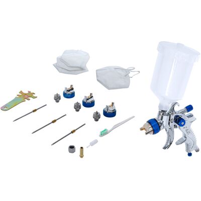 BGS Druckluft-Farbsprühpistole 70048, mit 3 Sprühdüsen, 1,2 - 1,7 - 2,0 mm ; BGS technic) BGS Druckluft-Farbsprühpistole 70048, mit 3 Sprühdüsen, 1,2 - 1,7 - 2,0 mm ; BGS technic)