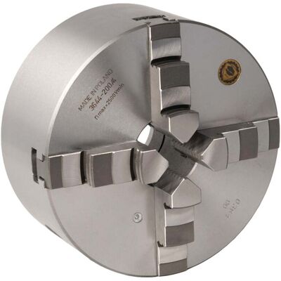 BISON Vierbacken-Drehfutter Guss Camlock zentrisch spannend Ø 200 mm DIN ISO 702-2 Nr. 6 Optimum (3450370) BISON Vierbacken-Drehfutter Guss Camlock zentrisch spannend Ø 200 mm DIN ISO 702-2 Nr. 6 Optimum (3450370)
