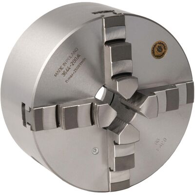 BISON Vierbacken-Drehfutter Guss Camlock zentrisch spannend Ø 200mm Optimum (3450360) BISON Vierbacken-Drehfutter Guss Camlock zentrisch spannend Ø 200mm Optimum (3450360)