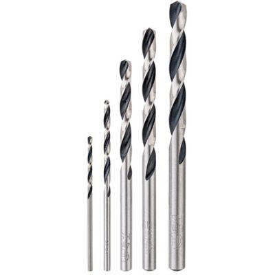 Bosch Metallspiralbohrer HSS-Set PointTeQ DIN 338 5-teilig (2608577345) Bosch Metallspiralbohrer HSS-Set PointTeQ DIN 338 5-teilig (2608577345)