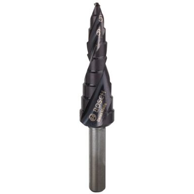 Bosch HSS Stufenbohrer 4-12mm - Metallbearbeitung Bosch HSS Stufenbohrer 4-12mm - Metallbearbeitung
