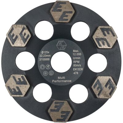 Eibenstock Diamant-Schleifteller "Multi-Performance" Ø 125 mm (37105000) Eibenstock Diamant-Schleifteller "Multi-Performance" Ø 125 mm (37105000)