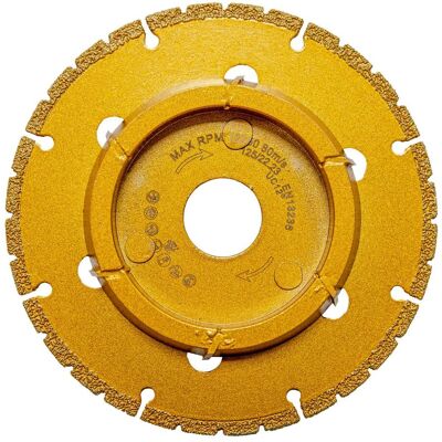 Eibenstock Hartmetall-Trenn- und Anfasscheibe Ø 125 mm für ERC 350 (gold) (37137000) Eibenstock Hartmetall-Trenn- und Anfasscheibe Ø 125 mm für ERC 350 (gold) (37137000)