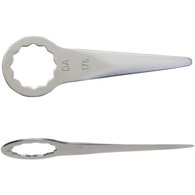 Fein - Schneidmesser Gerade Form, Schneidenlänge 26mm, Gesamtlänge 56mm - Messer Fein - Schneidmesser Gerade Form, Schneidenlänge 26mm, Gesamtlänge 56mm - Messer