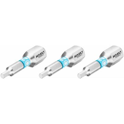 HAZET Bit Sechskant massiv 6,3 (1/4 Zoll), Innen-Sechskant Profil, 2 mm, Anzahl Werkzeuge: 3 (2204N-2/3) HAZET Bit Sechskant massiv 6,3 (1/4 Zoll), Innen-Sechskant Profil, 2 mm, Anzahl Werkzeuge: 3 (2204N-2/3)