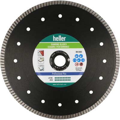Heller Tools Heller 29921 Diamantskæreskive - Keramik, Fliser, Betong Heller Tools Heller 29921 Diamantskæreskive - Keramik, Fliser, Betong