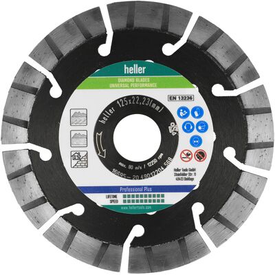 Heller Tools Modell 29927 Diamantskæreskive - Beton, Stein Heller Tools Modell 29927 Diamantskæreskive - Beton, Stein