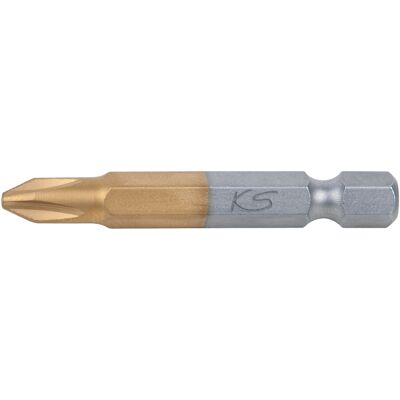 KS Tools 1/4" TiN Bit, 50mm, PH3 (911.2646) KS Tools 1/4" TiN Bit, 50mm, PH3 (911.2646)