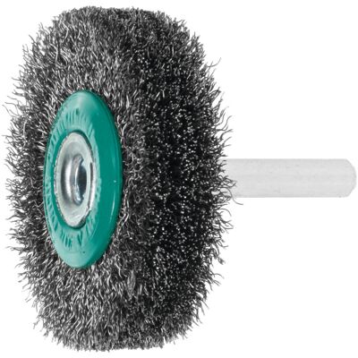 Lessmann Schaft-Rundbürste INOX-Draht 0,20 mm, Bürsten-⌀xBesatzbreite: 50X15 mm (415343) Lessmann Schaft-Rundbürste INOX-Draht 0,20 mm, Bürsten-⌀xBesatzbreite: 50X15 mm (415343)