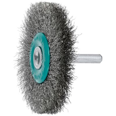 Lessmann Schaft-Rundbürste INOX-Draht 0,20 mm, Bürsten-⌀xBesatzbreite: 70X10 mm (417342) Lessmann Schaft-Rundbürste INOX-Draht 0,20 mm, Bürsten-⌀xBesatzbreite: 70X10 mm (417342)
