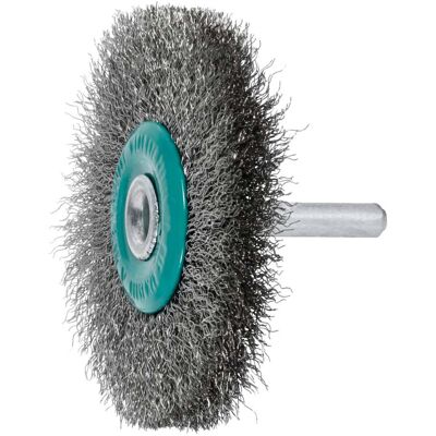 Lessmann Schaft-Rundbürste INOX-Draht 0,20 mm, Bürsten-⌀xBesatzbreite: 70X10 mm (417342) Lessmann Schaft-Rundbürste INOX-Draht 0,20 mm, Bürsten-⌀xBesatzbreite: 70X10 mm (417342)