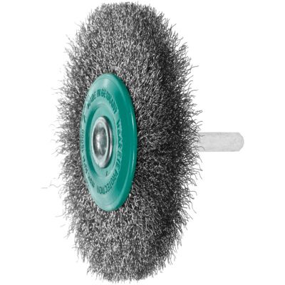 Lessmann Schaft-Rundbürste INOX-Draht 0,20 mm, Bürsten-⌀xBesatzbreite: 80X12 mm (418342) Lessmann Schaft-Rundbürste INOX-Draht 0,20 mm, Bürsten-⌀xBesatzbreite: 80X12 mm (418342)