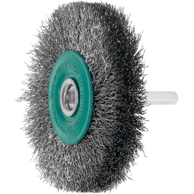 Lessmann Schaft-Rundbürste INOX-Draht 0,30 mm, Bürsten-⌀xBesatzbreite: 80X18 mm (418363) Lessmann Schaft-Rundbürste INOX-Draht 0,30 mm, Bürsten-⌀xBesatzbreite: 80X18 mm (418363)