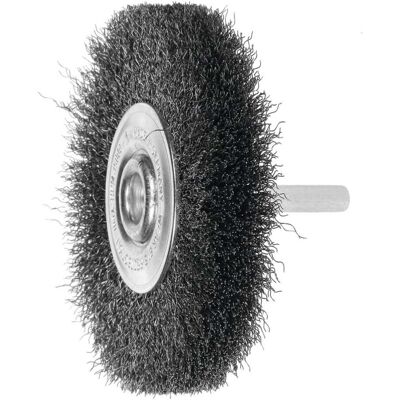 Lessmann - Rundbürste D.80mm - Draht 0,2mm - 13mm Schaft - 15000min Lessmann - Rundbürste D.80mm - Draht 0,2mm - 13mm Schaft - 15000min