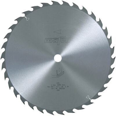 Mafell HM 450 - 34Zähne - Querschnittsägeblatt - Sägeblatt Mafell HM 450 - 34Zähne - Querschnittsägeblatt - Sägeblatt