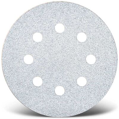 MENZER - White - 125 mm - 8 Löcher - Schleifscheiben MENZER - White - 125 mm - 8 Löcher - Schleifscheiben