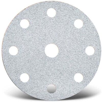 MENZER - White G320 - 9-hole - Ø150 mm - Schleifscheiben MENZER - White G320 - 9-hole - Ø150 mm - Schleifscheiben
