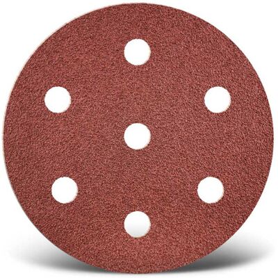 MENZER - Red - Ø90 mm - 7 Löcher G60 - Schleifscheibe MENZER - Red - Ø90 mm - 7 Löcher G60 - Schleifscheibe