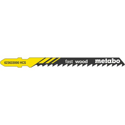 Metabo 623964000 - 3 Stück Stichsägeblätter Holz - Hochkohlenstoffstahl Metabo 623964000 - 3 Stück Stichsägeblätter Holz - Hochkohlenstoffstahl