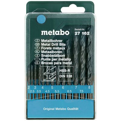 Metabo Bohrkassett- und Kernbohrset - 3-25 Teile - Professionell Qualität Metabo Bohrkassett- und Kernbohrset - 3-25 Teile - Professionell Qualität