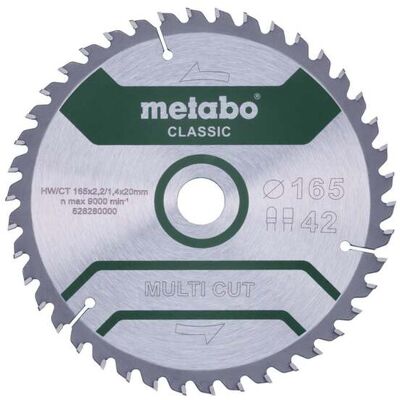 Metabo Multi Cut - Classic Kreissägeblatt - 42 Zähne Metabo Multi Cut - Classic Kreissägeblatt - 42 Zähne
