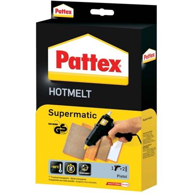 Pattex PXP06 Heißklebepistole - Präzise, Schnell, 206°C Pattex PXP06 Heißklebepistole - Präzise, Schnell, 206°C