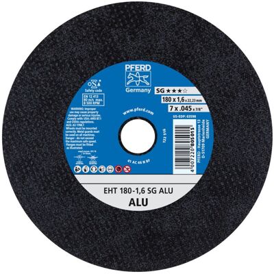 Pferd Trennscheibe gerade für Aluminium A30NSG 178x1,6mm (61326119) Pferd Trennscheibe gerade für Aluminium A30NSG 178x1,6mm (61326119)