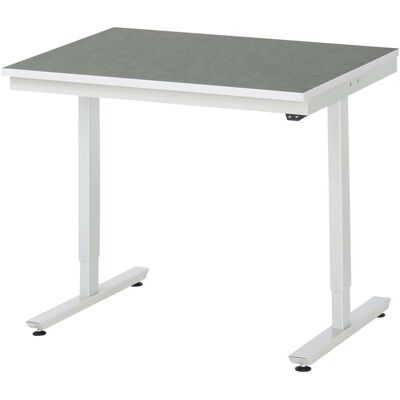 RAU Modell Höhenverstellbarer Arbeitstisch - Linoleum-Oberfläche - 150kg Tragfähigkeit RAU Modell Höhenverstellbarer Arbeitstisch - Linoleum-Oberfläche - 150kg Tragfähigkeit