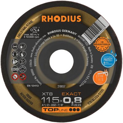 Rhodius RHO 210057 - Edelstahl-Sägescheibe - 115 mm Rhodius RHO 210057 - Edelstahl-Sägescheibe - 115 mm