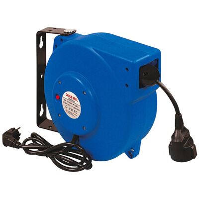 Riegler Elektro-Kabelaufroller, HO5VV-F, 230V, 50Hz, max. 10 Ampère, 15 m (259/7100) Riegler Elektro-Kabelaufroller, HO5VV-F, 230V, 50Hz, max. 10 Ampère, 15 m (259/7100)