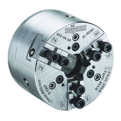 RÖHM Kraftspannfutter KFD- 160/3HS KV K 5/26 (157768) RÖHM Kraftspannfutter KFD- 160/3HS KV K 5/26 (157768)