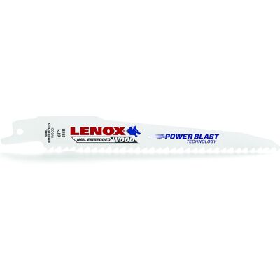 Säbelsägeblatt L130mm HSS Bi 6Z/Zoll LENOX (20572656R) Säbelsägeblatt L130mm HSS Bi 6Z/Zoll LENOX (20572656R)