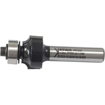 STIER Abrundfräser D19 x R3 x S8 mm HM (HW) (907238) STIER Abrundfräser D19 x R3 x S8 mm HM (HW) (907238)