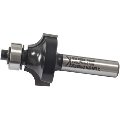 STIER Abrundfräser D25,4 x R6,35 x S8 mm HM (HW) (907239) STIER Abrundfräser D25,4 x R6,35 x S8 mm HM (HW) (907239)