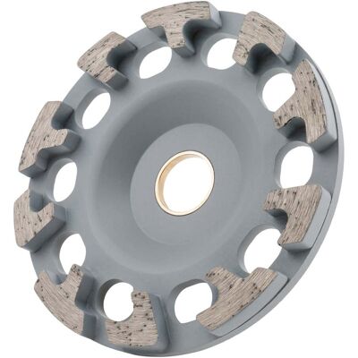 STIER Diamant-Schleiftopf Ø130mm Bohrung 25,0 / 22,23 mm Beton/Universal, Diamantschleifteller (903850) STIER Diamant-Schleiftopf Ø130mm Bohrung 25,0 / 22,23 mm Beton/Universal, Diamantschleifteller (903850)