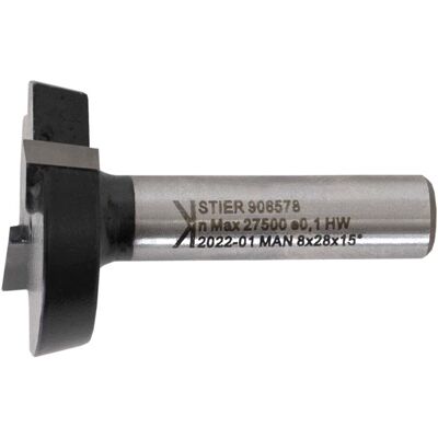 STIER Planfräser HW 8 mm Durchmesser 28 mm NL 7,5 mm 5 Grad (906578) STIER Planfräser HW 8 mm Durchmesser 28 mm NL 7,5 mm 5 Grad (906578)
