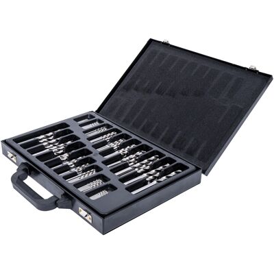 STIER Spiralbohrer-Set Premium DIN 338 HSS-Co5 1-10mm 0,5mm steigend 170-teilig (902559) STIER Spiralbohrer-Set Premium DIN 338 HSS-Co5 1-10mm 0,5mm steigend 170-teilig (902559)