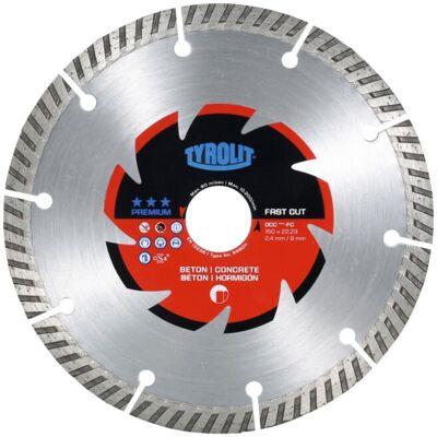 Tyrolit Modell - Diamantskiva - Byggmaterial - 125 mm Tyrolit Modell - Diamantskiva - Byggmaterial - 125 mm