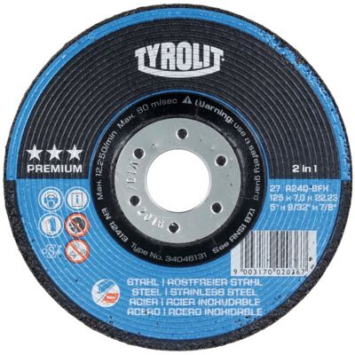 Tyrolit - Grobschleifscheibe - 12x165mm Tyrolit - Grobschleifscheibe - 12x165mm