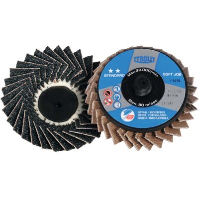 TYROLIT Soft Job Fächerschleifscheibe (ZA),Ø 50,8 mm, Körnung: 60 (246984) TYROLIT Soft Job Fächerschleifscheibe (ZA),Ø 50,8 mm, Körnung: 60 (246984)