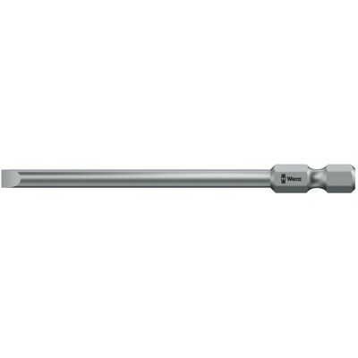 Wera Bit zähhart 1/4" DIN 3126 E6,3 Schlitz 3,5x0,6x50mm (05059310001) Wera Bit zähhart 1/4" DIN 3126 E6,3 Schlitz 3,5x0,6x50mm (05059310001)